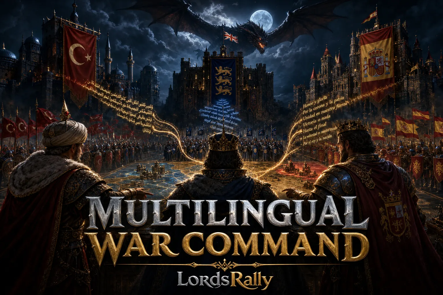 LordsRally in Multinational Guilds: A Guide to Managing Turkish, English, and Spanish Commands