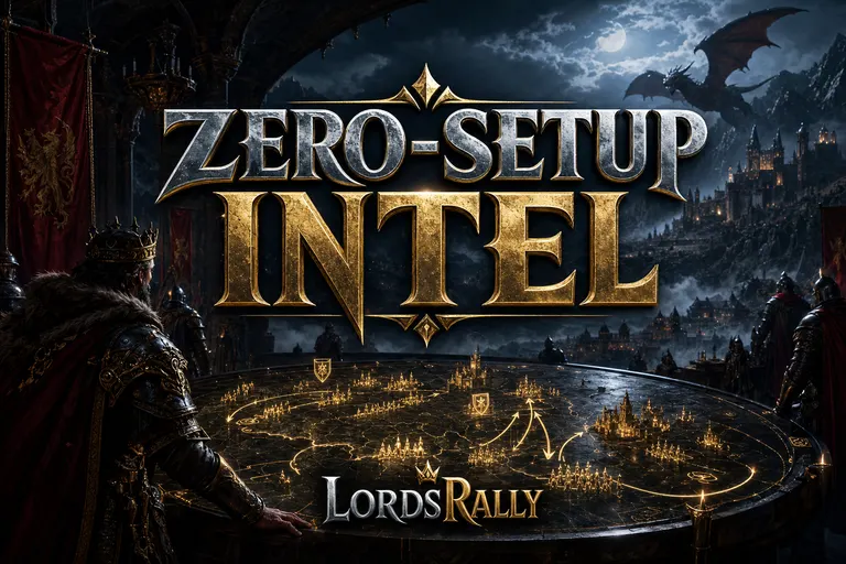 LordsRally’s No-Setup Advantage: War Intelligence Without an Emulator, Account Connection, or In-Game Scanning