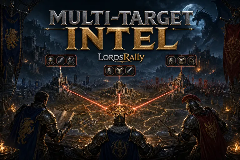 Lords Mobile’da Toplu İstihbarat: Birden Fazla Hedefte !ekipman Karşılaştırma Taktiği