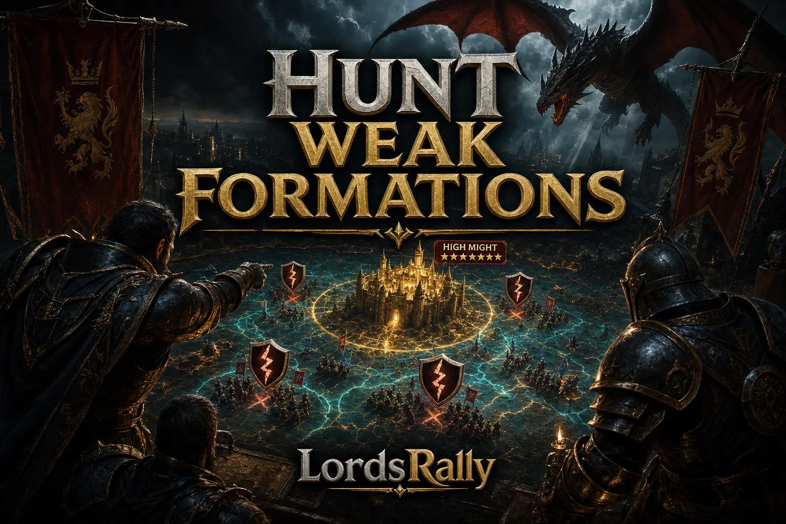Lords Mobile Guide: Hunting High-Might Targets with Weak Formations Using !equip