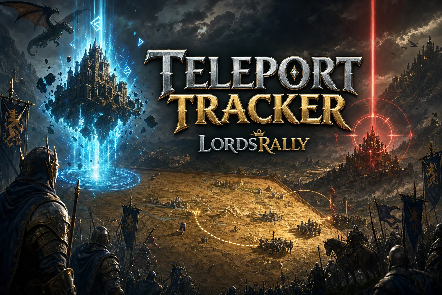 Lords Mobile Automatic Location Tracking: Find a Teleported Castle Again Within Seconds